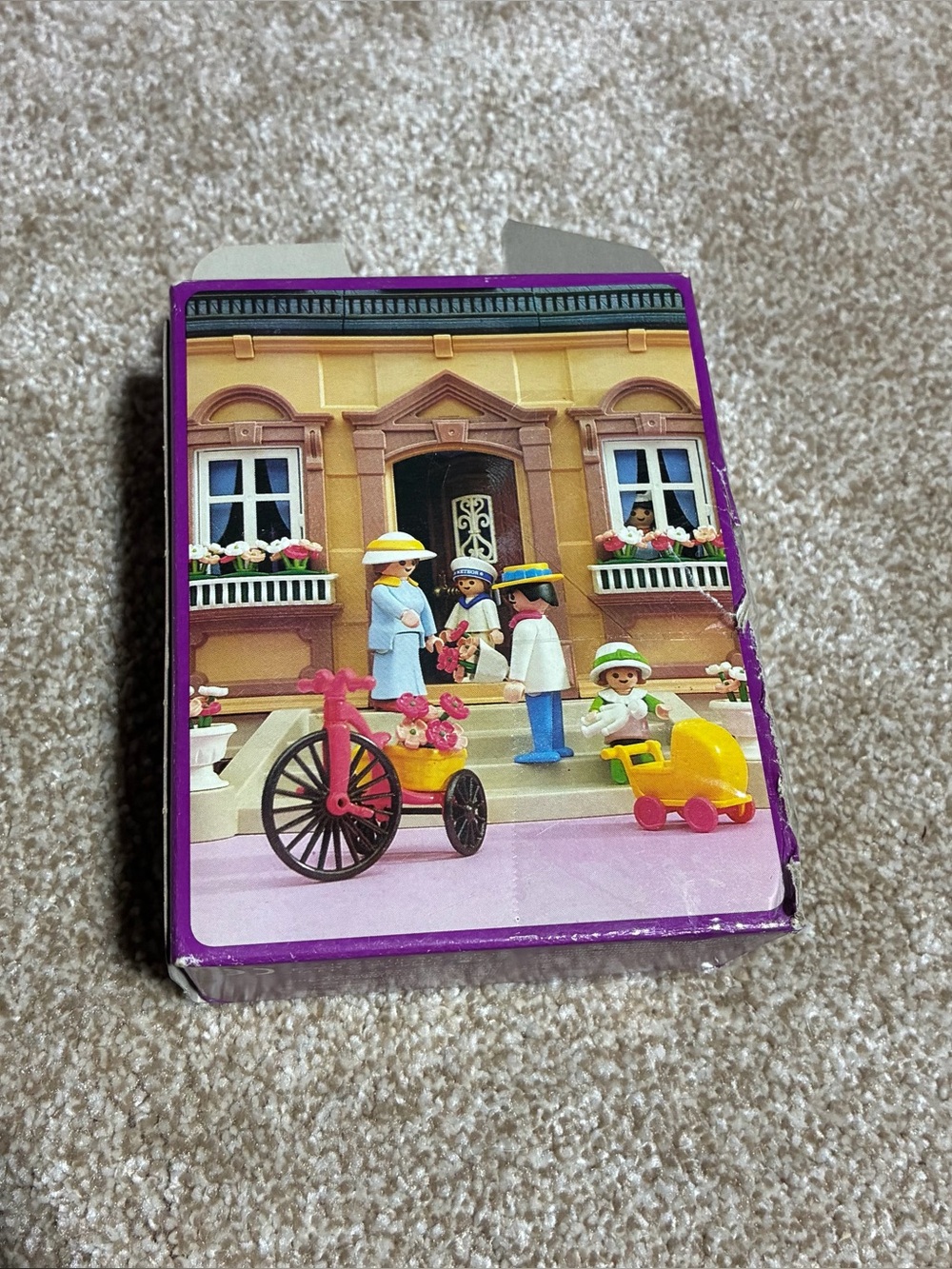 1989 First Edition PLAYMOBIL 5400 VICTORIAN MANSION House Flower Seller